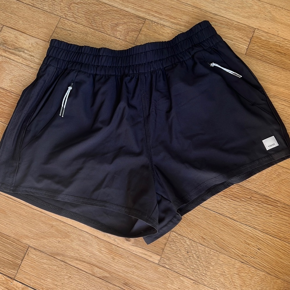Black Vuori Shorts